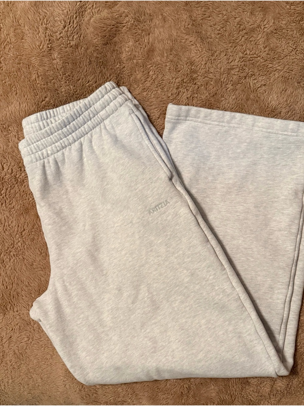 Aritzia Light Heather Gray Sweat Joggers